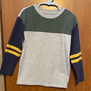 2 for $7.00 Kids Color Block Long Sleeve Shirt